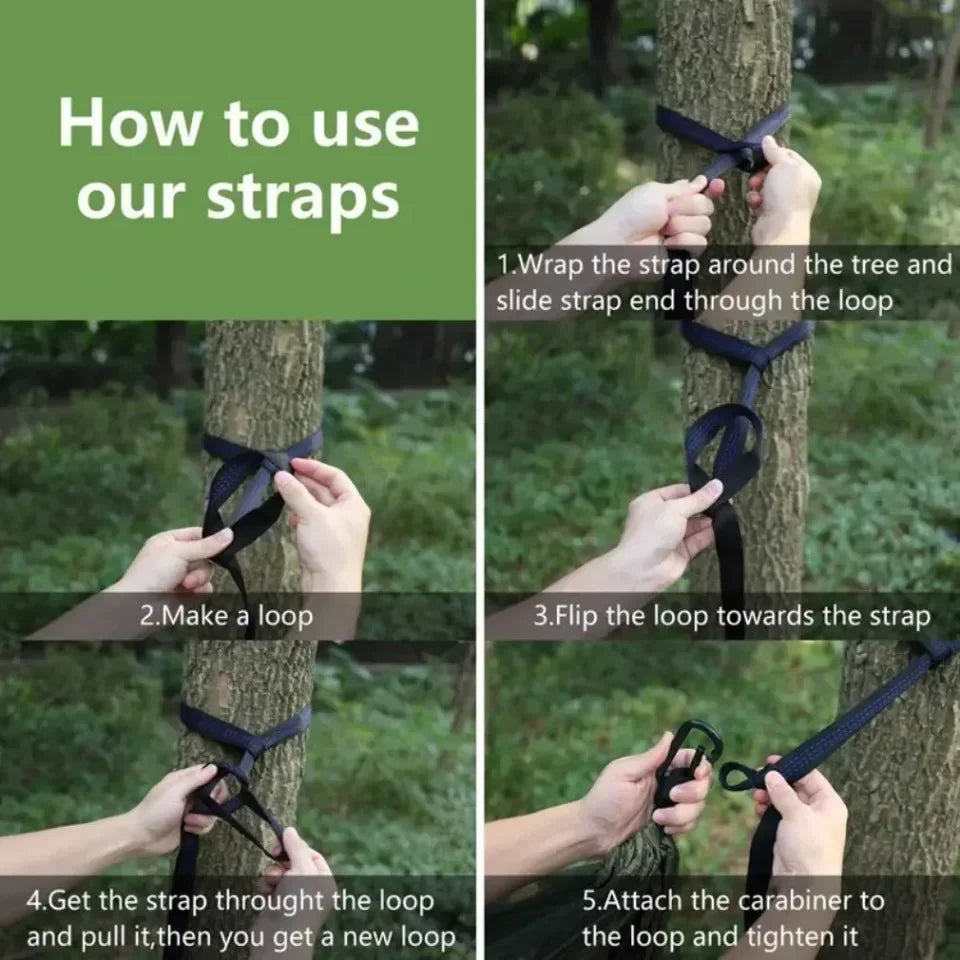 Camping hammock with mosquito net sleeping tent hammock suitable for camping hammock outdoor furniture garden leisure hammock