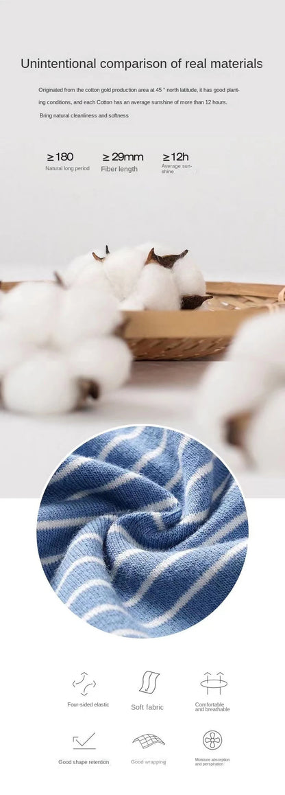 1Pcs Boxer Shorts Men's Underwear Sexy Panties Cotton Striped Man Underpants Male Boxers Homme U Convex Lingerie Free Shipping