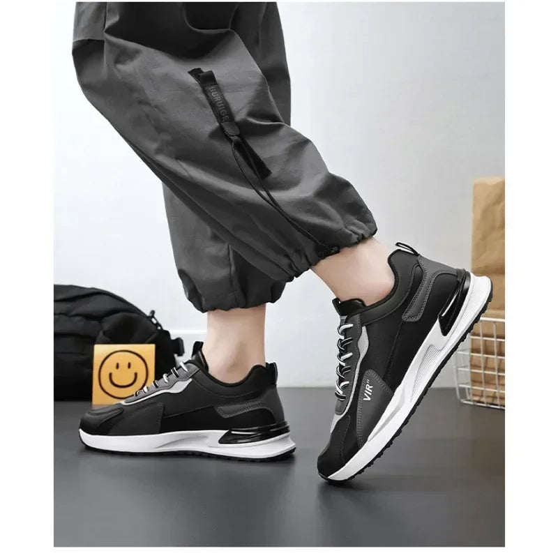 2025 New Men's Shoes Sports Shoes Running Trend Leisure High-grade Students All Match Men's Height-raising Shoes  Shoes for Men