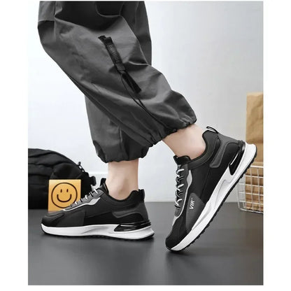 2025 New Men's Shoes Sports Shoes Running Trend Leisure High-grade Students All Match Men's Height-raising Shoes  Shoes for Men
