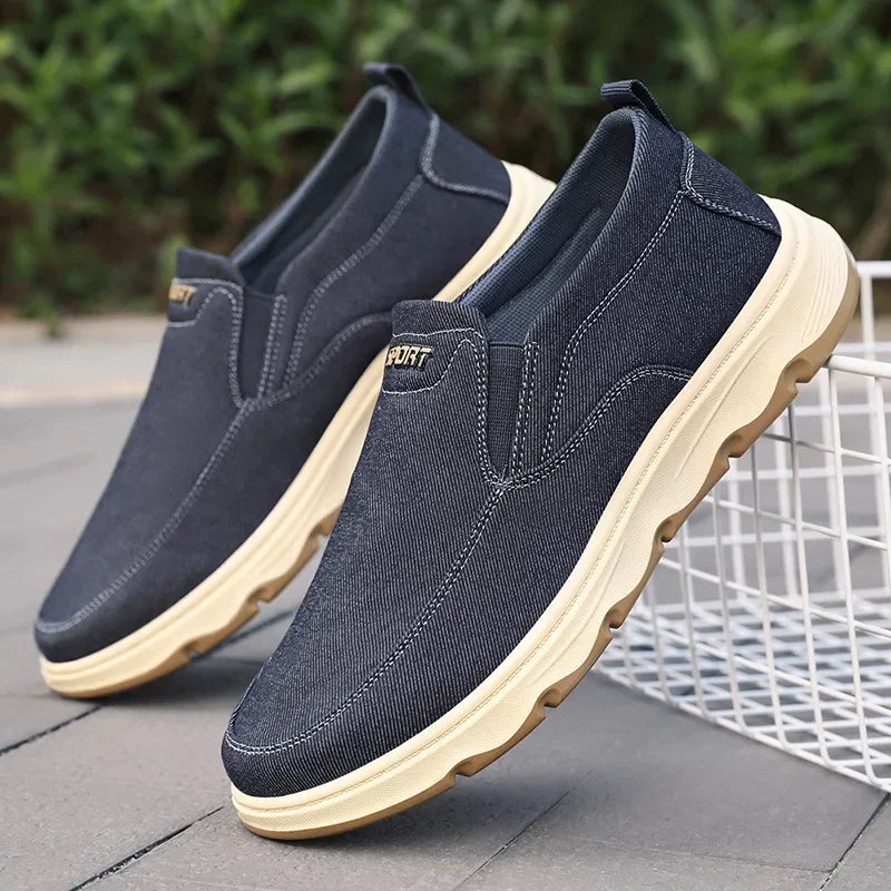 Shoes for men, 2024 autumn new single shoes, British style bean shoes, dad shoes, one foot casual shoes