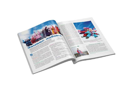 Custom Books Booklet Brochure Printing Magazine Comic Instruction Manual Catalogue For Advertising Company Business Soft Cover