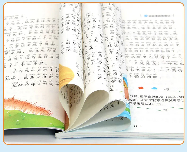 Learn Chinese Pinyin Reading Books Mythology Book Green's Story Child Educational Book School Supplies Journey To The West Manga