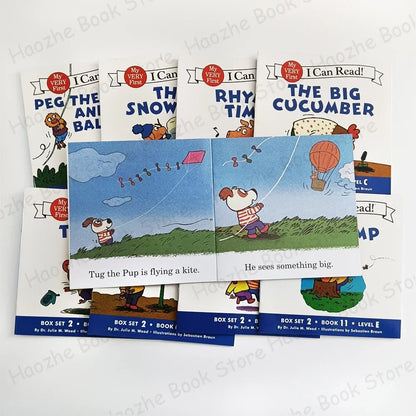 12 Books Set My Very First I Can Read English Picture Book for Beginner Pocket Book for Children Kids Montessori Bedtime Reading