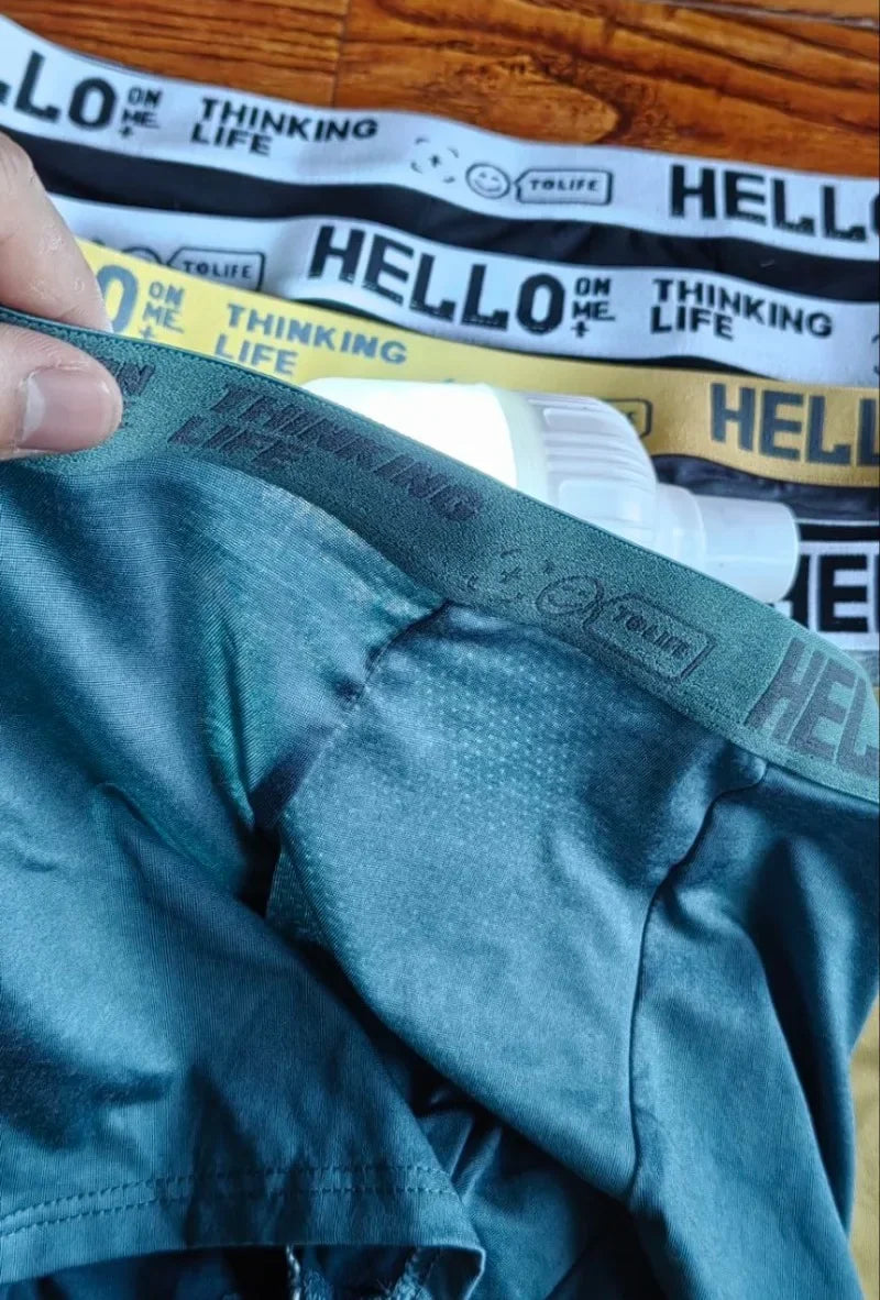 6Pcs Men Underwear Boys Cotton Underpants Male Pure Men Panties Shorts Breathable Boxer Shorts Comfortable soft Plus size