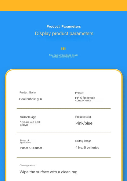 Children Bubble Gun Toy Astronaut Fully Automatic Bubble Machine Bubbles Gun Outdoor Game Fantasy Toy for Boys Girls Gifts