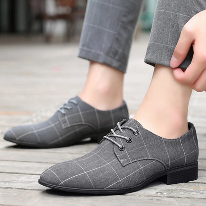Shoes for Men with Free Shipping Men Shoes Luxury Brand High Quality Lace Up Oxfords Business Shoes Zapatos De Vestir Hombre