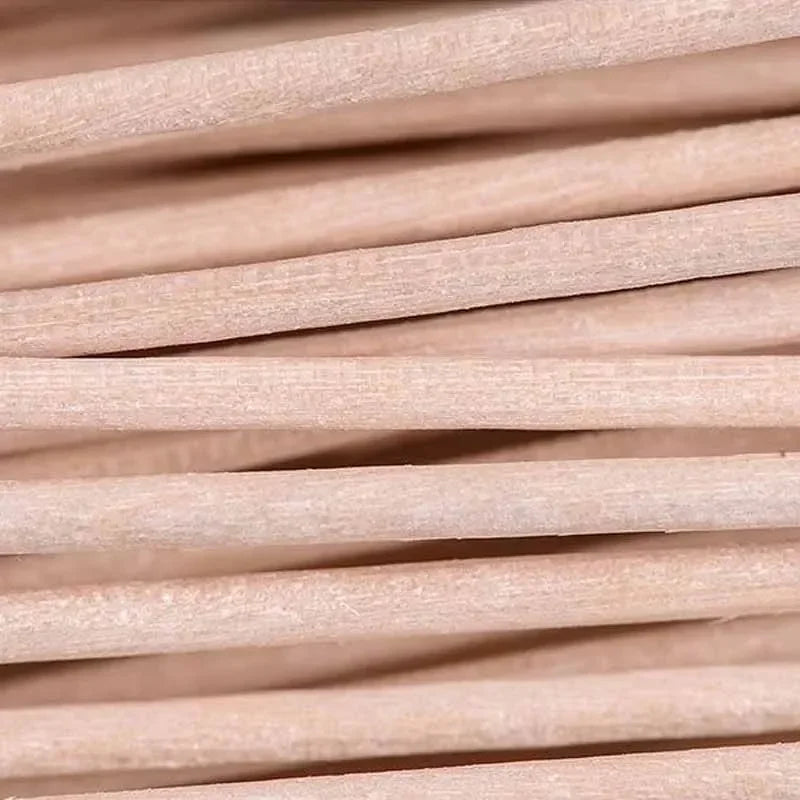 100pcs/Pack 5 Packs Cotton Swabs Double-ended Baby Disposable Cotton Swabs Ear Nose Cleaning Sticks Healthy Cleaning Tools