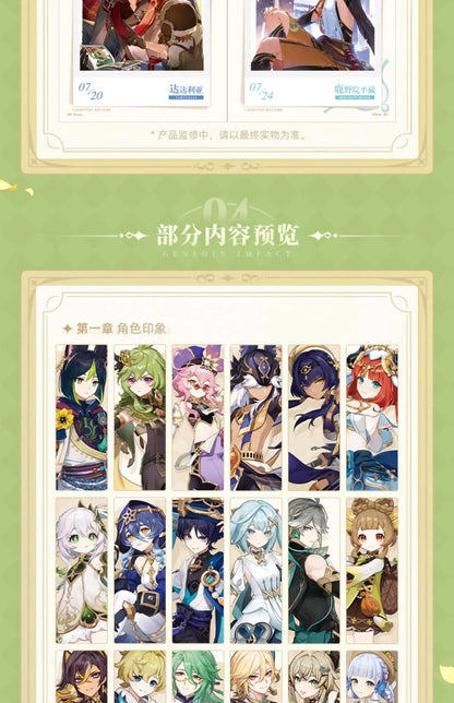 [Genuine] Genshin Impact artbook Illustrated Album Vol 3 Commemorating Original Album Works Collection Comic Cartoon RolesBook