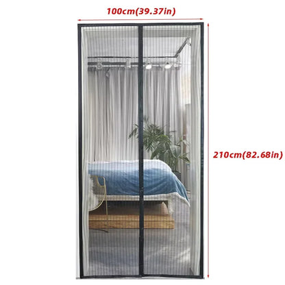 Self-closing Magnetic Insect Screen, Invisible Door Screen, Insect Screening Curtain, Magic Screen, Home Decoration