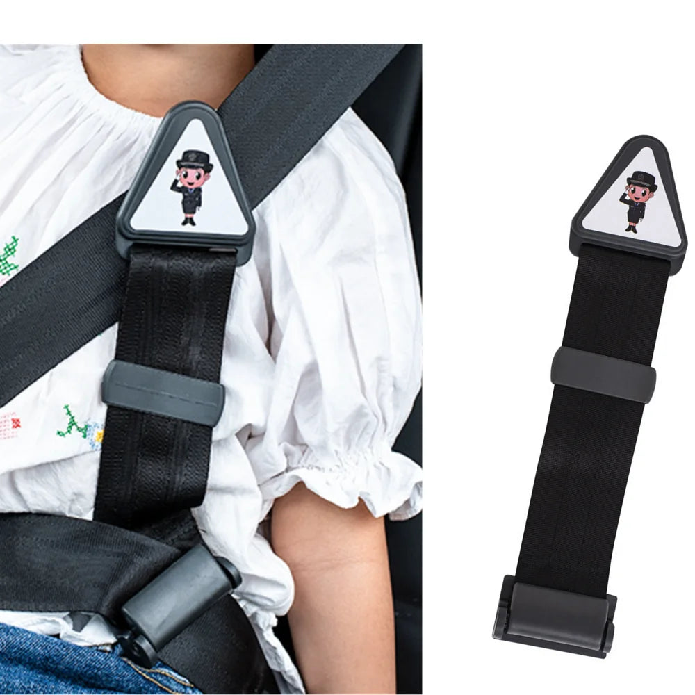 Adjuster 30X6 cm Children Kid Car Safety Belt Universal Car Baby Safety Seat Strap Belt Buckle Seat Belt Correction Tape