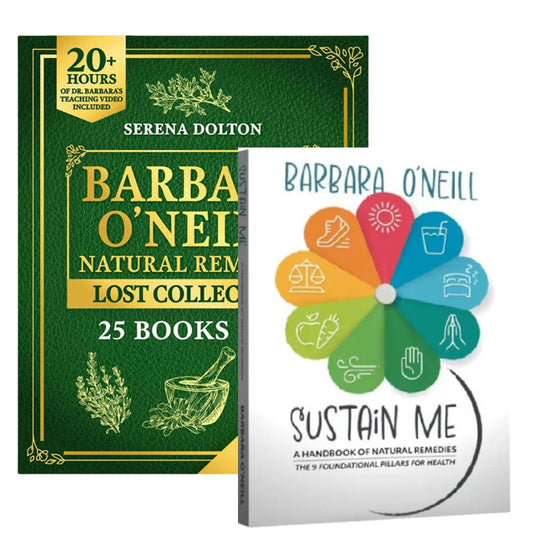 Sustain Me By Barbara O'Neill A Handbook of Natural Remedies Books for Health Guide Book Natural Herbal Remedies Lost Collection