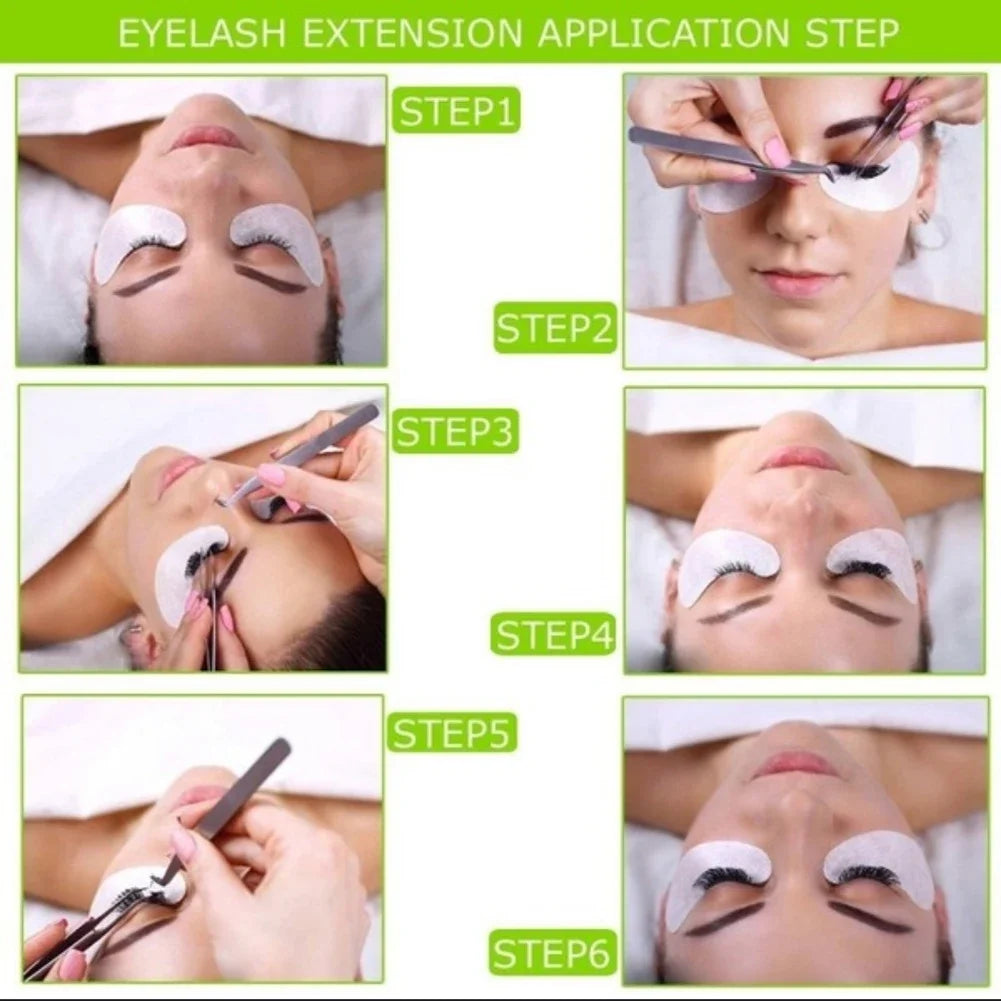 50/100pairs eye patches eyelash extension under eyelashes fake lashes stickers lash extension supplies patches for building eye