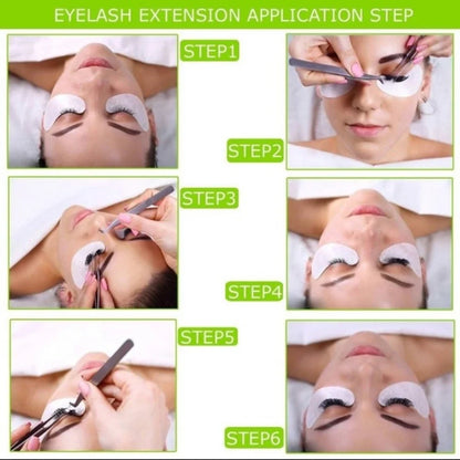 50/100pairs eye patches eyelash extension under eyelashes fake lashes stickers lash extension supplies patches for building eye