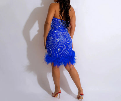 Sparkly Diamonds Elegant Dress Women For Wedding Party Cocktail Prom Dress Rhinestone Sheer Mesh Sexy Formal Evening Dresses