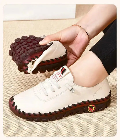 2025 Women's Flat Shoes New Orthopedic Loafers Woman Moccasins Stitched Slip On Ballet Flats For Women Nurse Shoes Medical