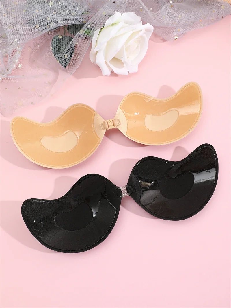 1 Piece Invisible Stick-On Lift Bra, Strapless & Seamless Push Up Anti-convex Bra, Women's Lingerie & Underwear Accessories