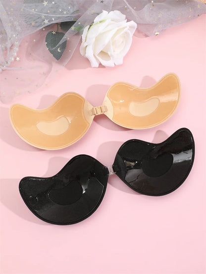 1 Piece Invisible Stick-On Lift Bra, Strapless & Seamless Push Up Anti-convex Bra, Women's Lingerie & Underwear Accessories