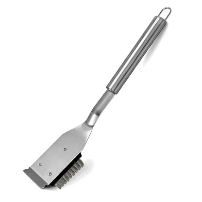 Grill Brush and Scraper, Wire BBQ Grill Brush for Outdoor Grill,16.5” Cleaning BBQ Accessories, Safe Cleaner  Brush