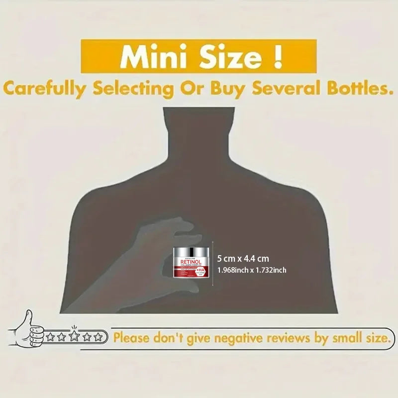 Retinol Collagen Facial Care Moisturizing Cream Deep Hydration  Suitable for dry Aging Face Cream Moisturizing Skin Repair