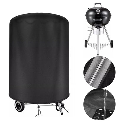 For Raweao Kettle BBQ Cover For Weber 57Cm Waterproof Barbecue Cover Round BBQ Outdoor Cooking Cover