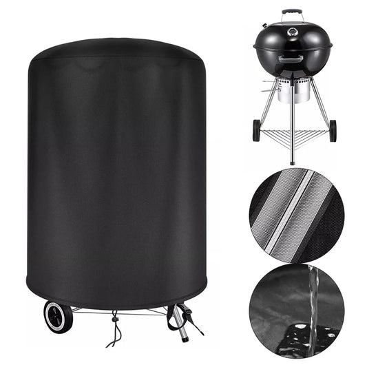For Raweao Kettle BBQ Cover For Weber 57Cm Waterproof Barbecue Cover Round BBQ Outdoor Cooking Cover
