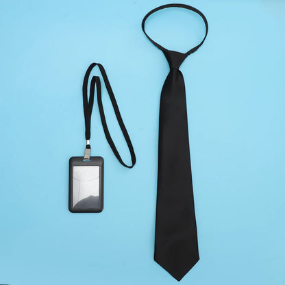 Agent Accessories Set Tie Earplugs Work Brand Glasses Hat Secret Security Service Costume for Teens Adults Cosplay Game Party