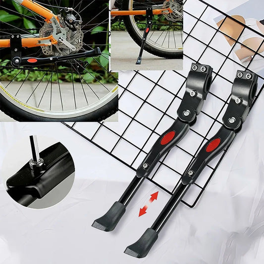 Adjustable Bicycle Kickstand Parking Rack Bicycle Side Support Kickstand for 22 24 26 Inch Mountain Bike
