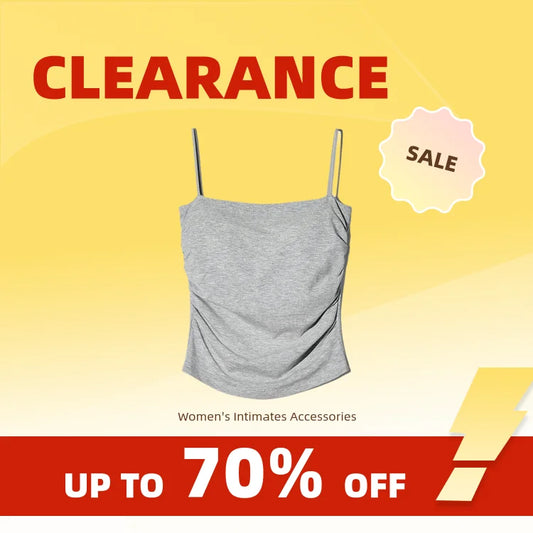 Clearance_New Summer Simple Cotton Sling Camisole Women Girls Crop Top Sleeveless Shirt Lady Bra Tops Straps Skinny Camisole Bas