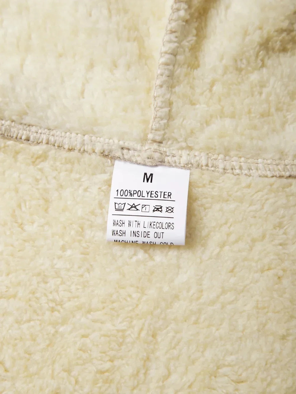 Men's Winter Zipper Jacket Fleece Warm Hoodies Heavyweight Cardigan Casual Sports Long Sleeve Sweatshirts Windproof Hooded Coat