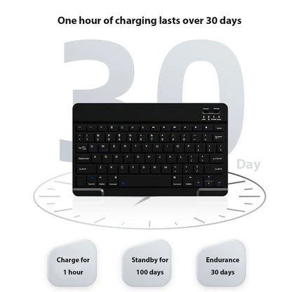 Bluetooth Wireless Keyboard Universal Mobile Phone Tablet Keyboard And Mouse Mini Bluetooth Keyboard Ipad Keyboard Accessories