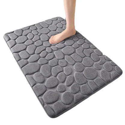 【Hot sales】Bathroom Floor Mat Absorbent Floor Mat Bathroom Door Door Toilet Quick-drying Non-slip Carpet Door Mat Entry Mat