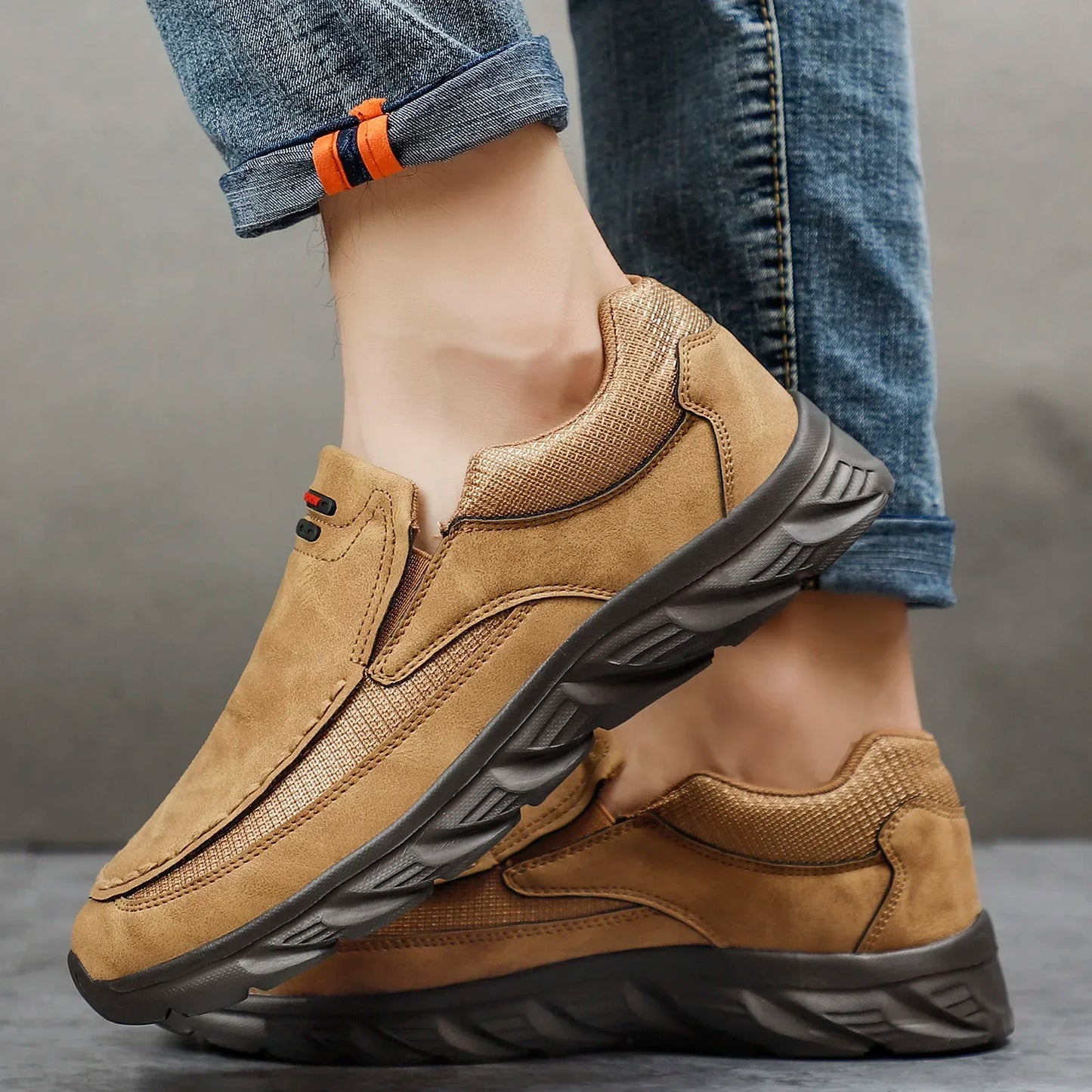 Men Walking Shoes Loafers Sneakers men 2024 New Fashion Handmade Retro Leisure Loafers Shoes Zapatos Casuales Hombres Men Shoes