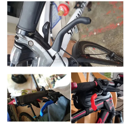 MEROCA 1Pair Bike Brake Lever Protective Silicone Bicycle Lever Grips Bicycle Brake Handle Cover Bicycle Accessories