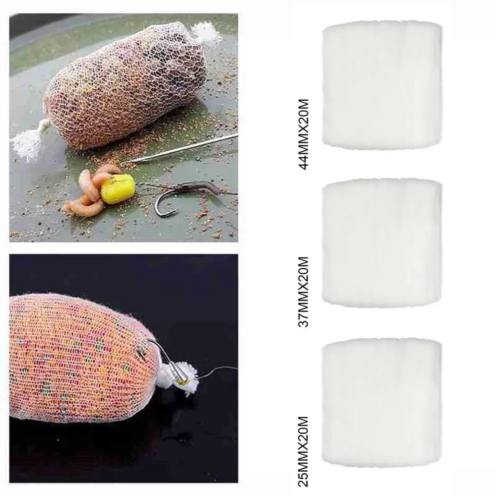 New Refill Rig Baits Fishing Tools Soluble Bait Wrap Bag Carp Coarse Fishing Water Soluble Sack PVA Lure Mesh
