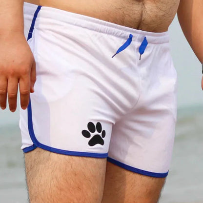 Mens Gym Fitness Shorts Bodybuilding running sports shorts Jogging Workout Male Summer Breathable Mesh Shorts men Sweatpants02