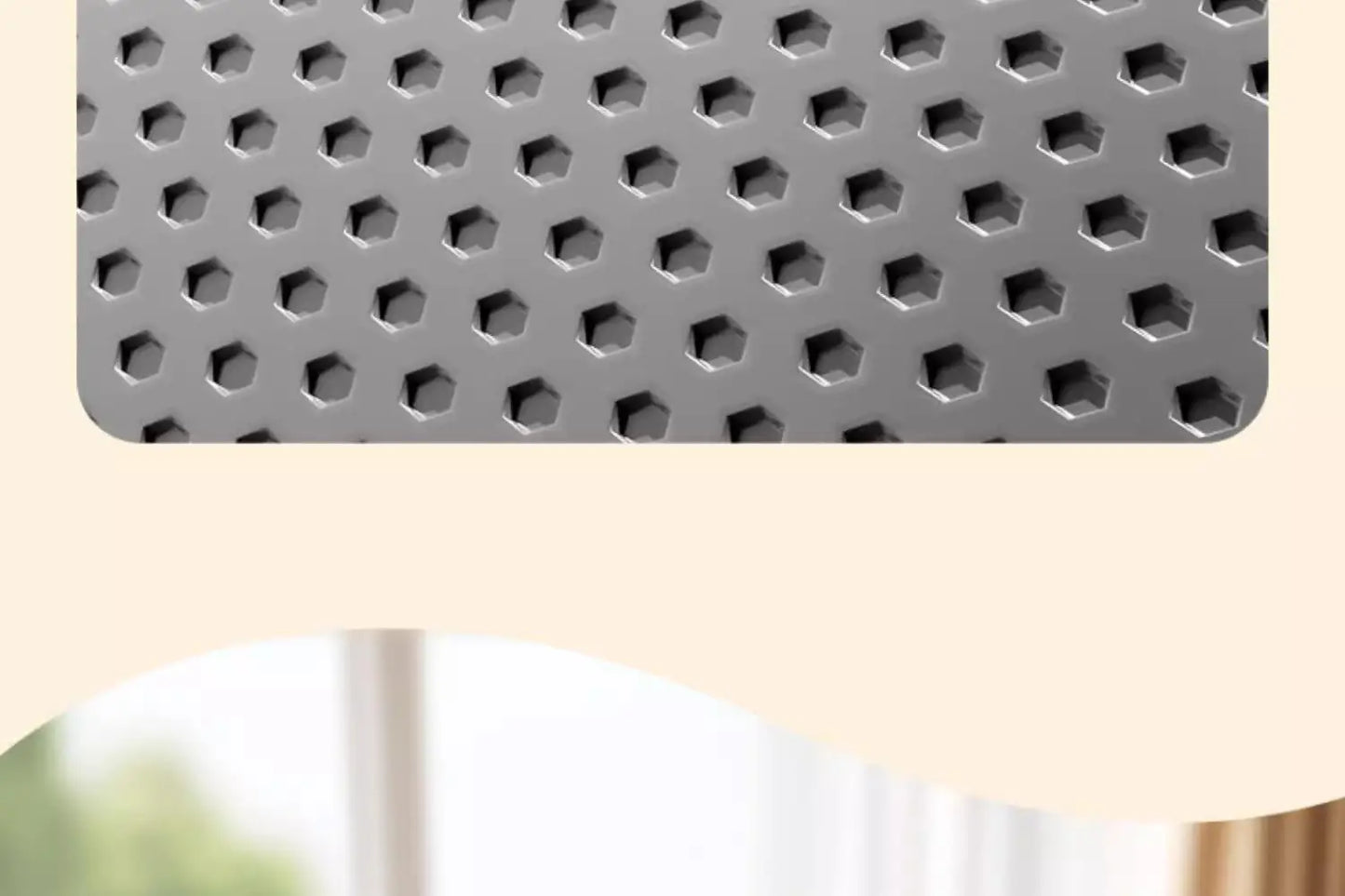 Extra Large Cat Litter Mat Heavy Duty Waterproof 2 Layer Non Slip Washable Pet Floor Protector Litter Box Sand Stopper