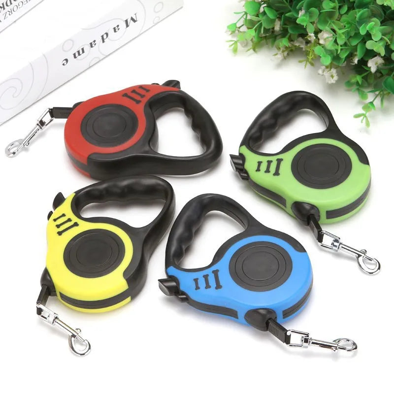 Pet leash pet dog automatic telescopic leash for easy traction bone leash leash walking dog leash