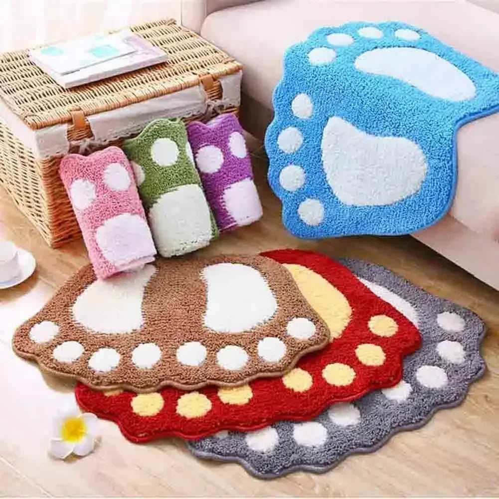 Bathroom Rugs Mats Water Absorbent Non-Slip Mat Used in Bathroom, Shower, Microfiber Bath Mat Machine Bath Mat Bathroom Mat