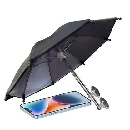 Mobile Phone Parasol Phone Umbrella For Sun Anti-Glare Sun Shade Cover Sun Shield Car Shade Visor Cell Phone Sunshade Holder