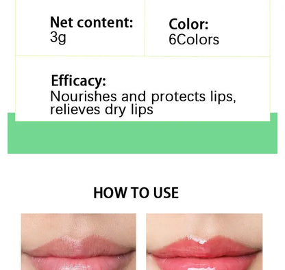 Lip Gloss Waterproof Long-term Moisturizing Non-stick Cup Non-fading Liquid Green Packaging Lip Gloss Cosmetics
