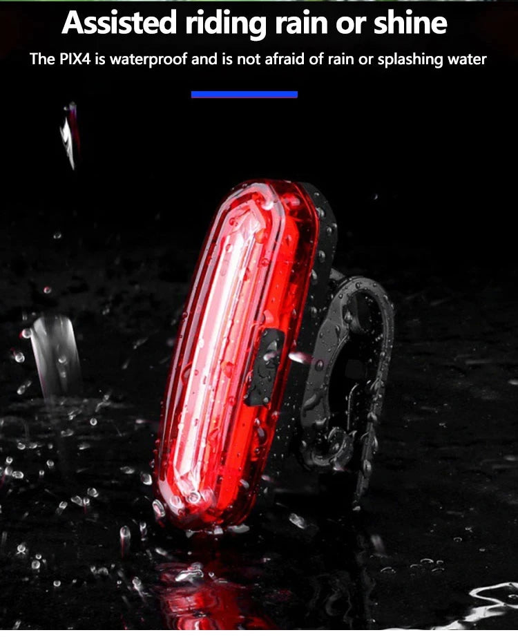 Rechargeable Bike Front Lights Bicycle Taillight MTB Road Bike Light Set Bicycle Headlight Back Rear Lamp Cycling Accessories