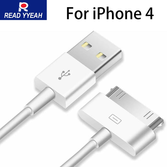 30 Pin Cord Adapter Accessories For IPhone 4 4s 3G 3GS IPad 1 2 3 IPod Touch Charging Data Cable Usb Charger Phone Accessories