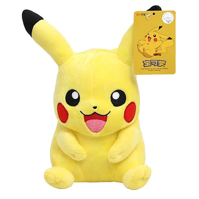 Pokémon Plush Doll Pikachued Bulbasaur Jigglypuff Lapras Eevee Anime Pokemoned Stuffed Toy Peluche Plush Doll Gift for Kid