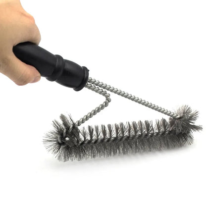 Barbecue Grill BBQ Brush Clean Tool Grill Accessories Stainless Steel Bristles Non-stick Cleaning Brushes Barbecue Accessories