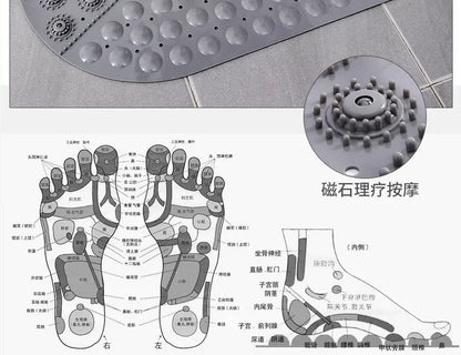 Bathroom Floor Mat, Bedroom Floor Mat, Shower Mat, Non - slip Absorbent Carpet, Oval Plain Water Drop PVC Rug