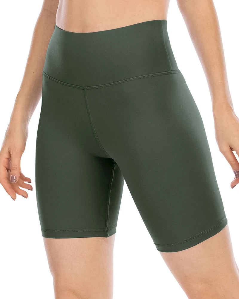 14 Colors 2023 Sexy Gym Shorts Woman Skinny Stretch High Waist Solid Color Shorts Beautiful Coquette Exercise