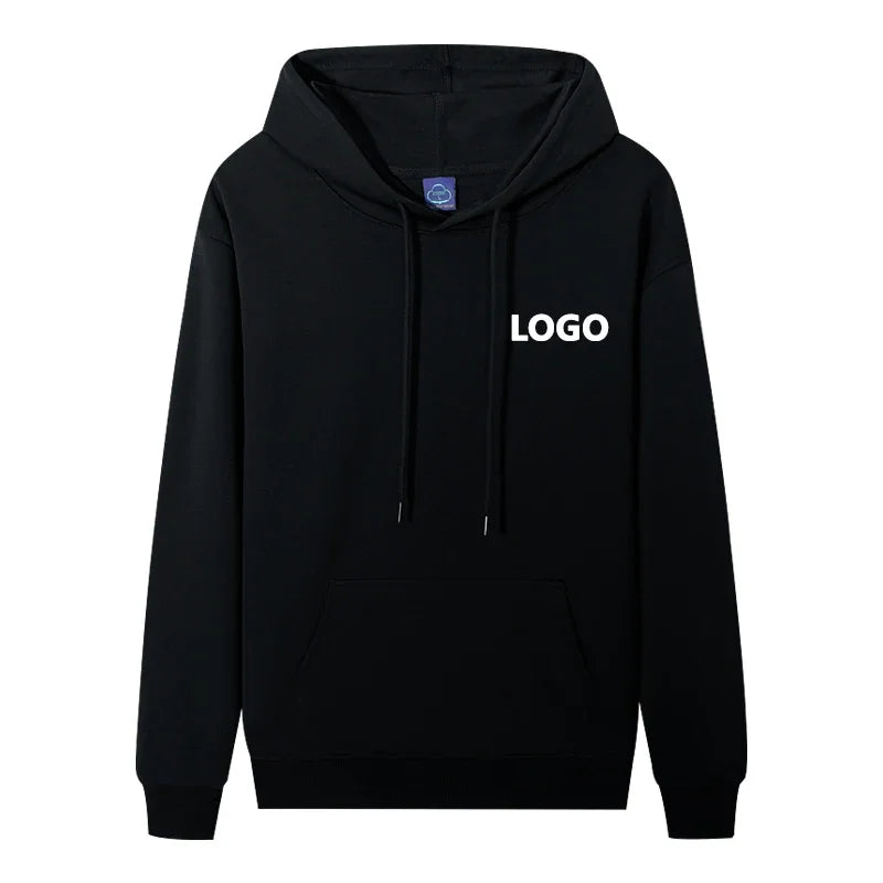 Customized 60% Cotton Hoodie Men Fashion Long Sleeve Sweatshirts Women Personality Printed Streetwear Hoody Pullovers Sudaderas