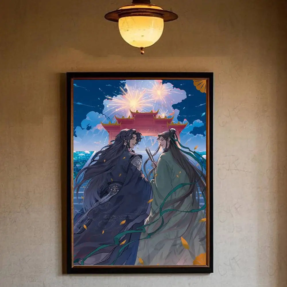 Comics S-scum Villains Self Saving SystemS Poster Wall Art For Bedroom Living Room Hallway Bar Home Decoration Gift