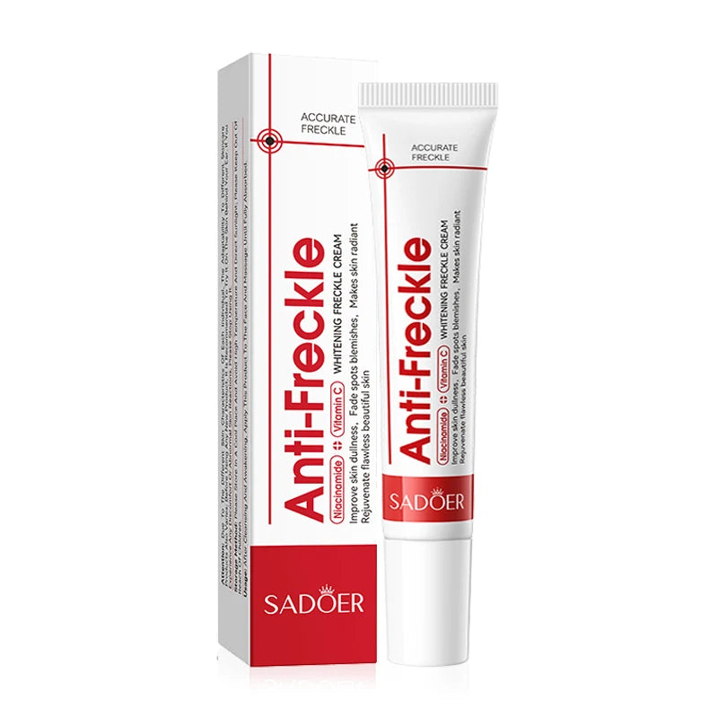 SADOER Anti Freckle Cream Face Whitening Creams Spot Removing Anti-aging Moisturizing Freckles Removal Facial Cream Skin Care